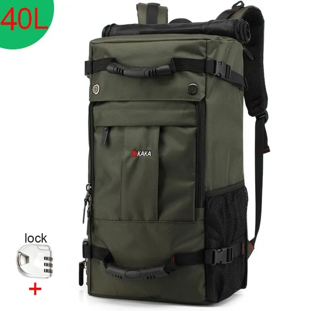 50L Waterproof Travel Backpack