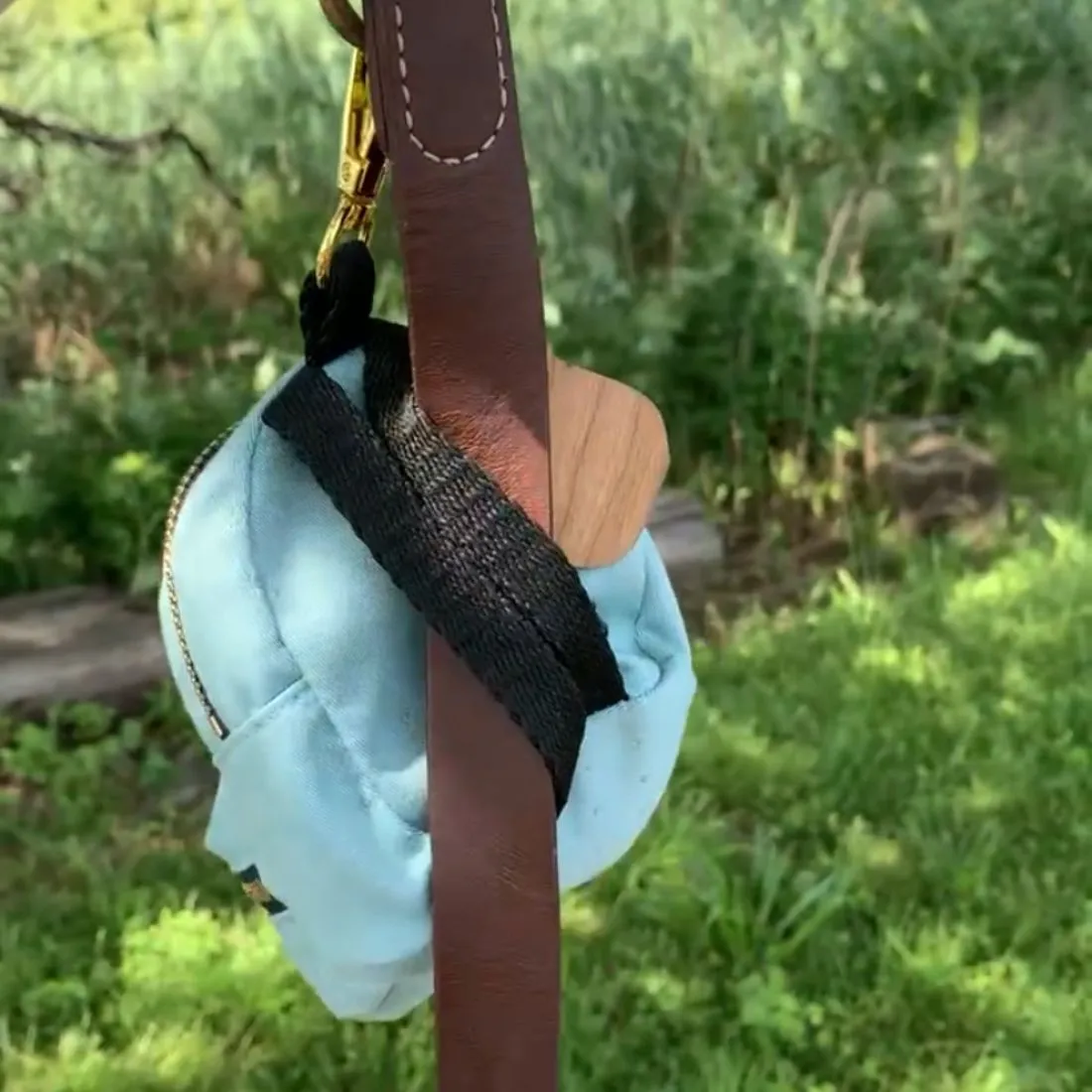 Aqua Dot Jacquard Backpack