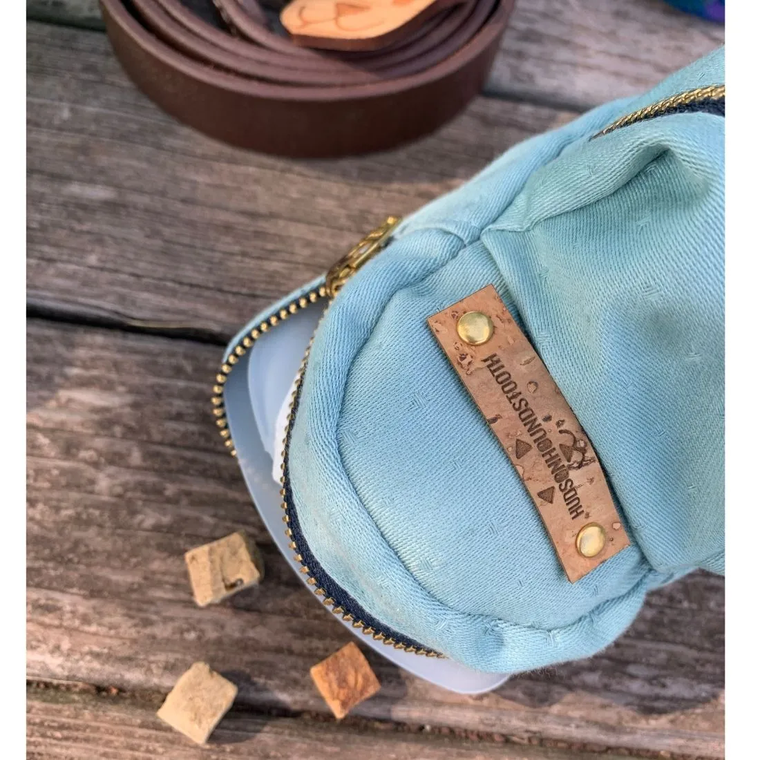 Aqua Dot Jacquard Backpack
