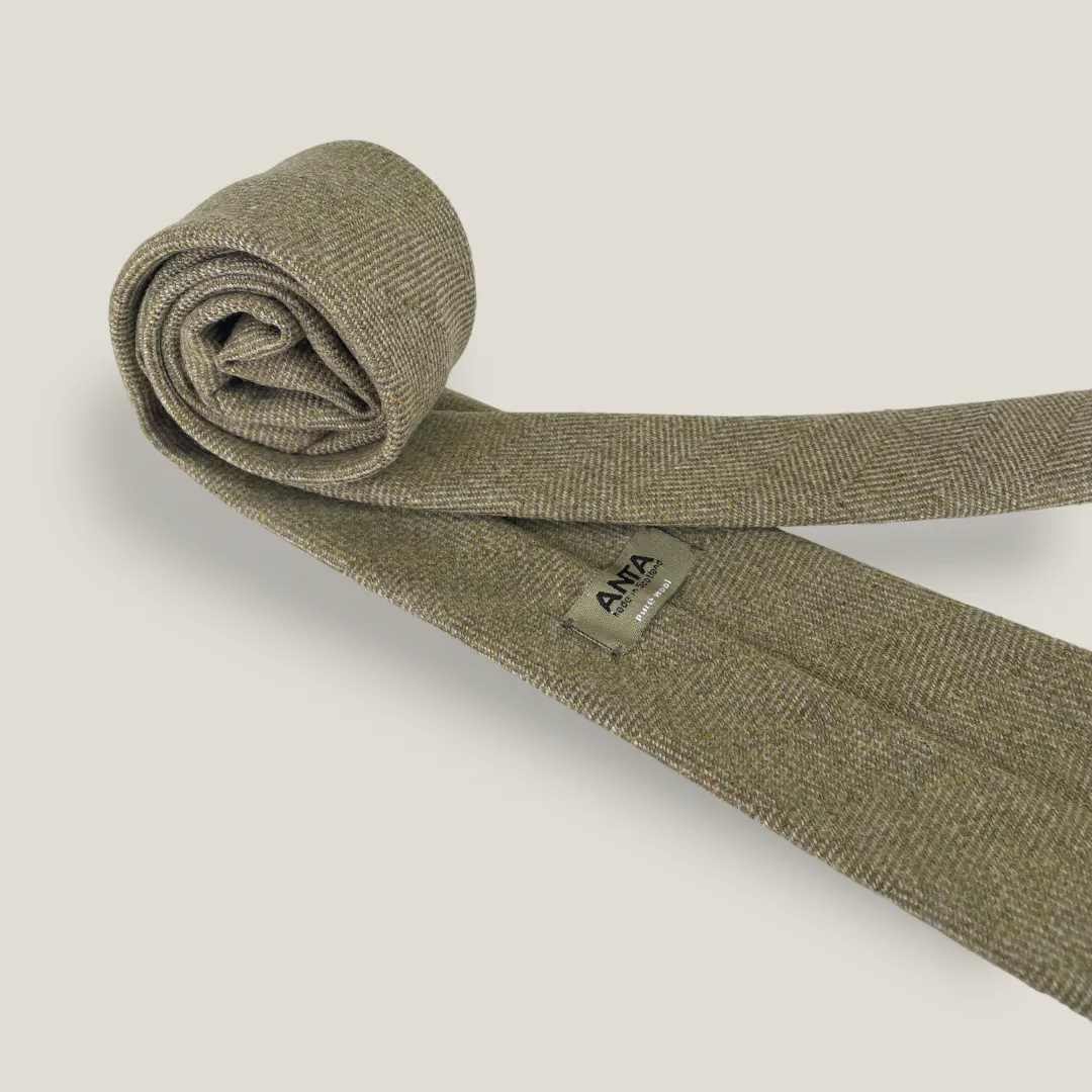 Ben Lomond Wool Tweed Tie