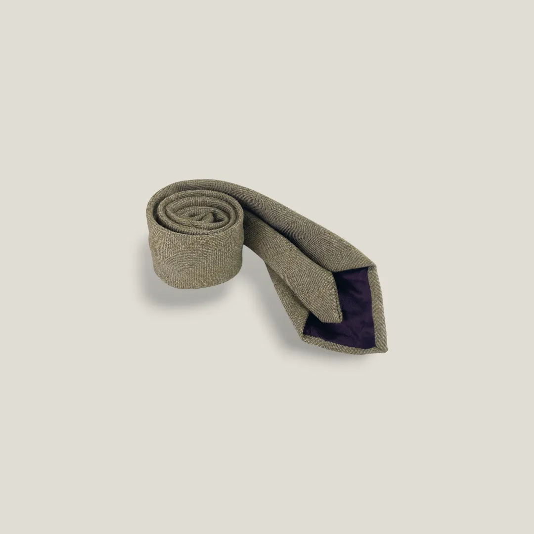 Ben Lomond Wool Tweed Tie