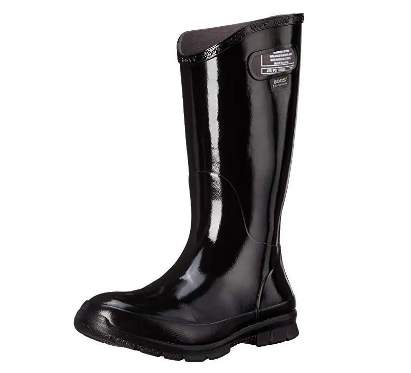 Bogs 71896 Women's Berkley Waterproof Boots, Black, Size 6