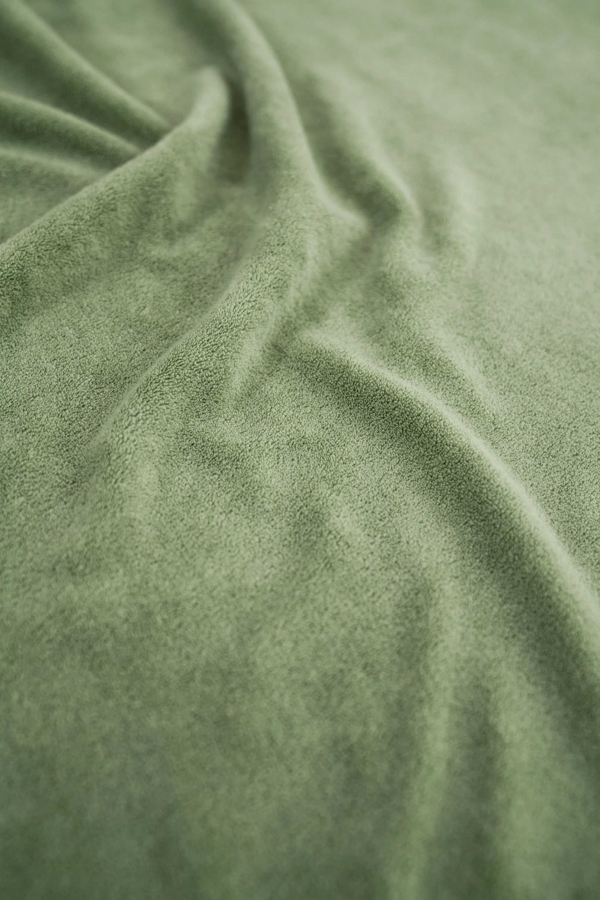 BRADLEY TERRY TOWEL POLO - GREEN