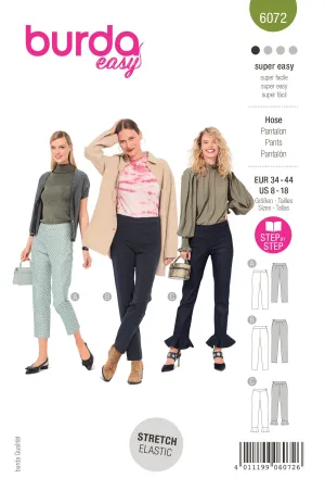 Burda X06072 Misses Skirt/Pants