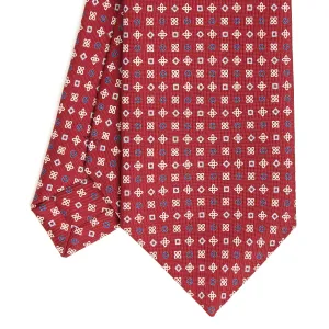BURGUNDY EXTRA LONG SARTORIAL SILK TIE