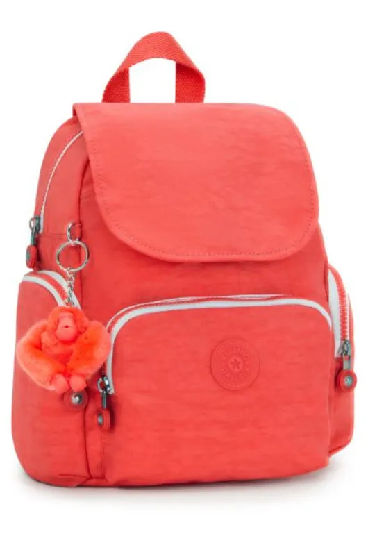 City Zip Mini Backpack with Adjustable Straps