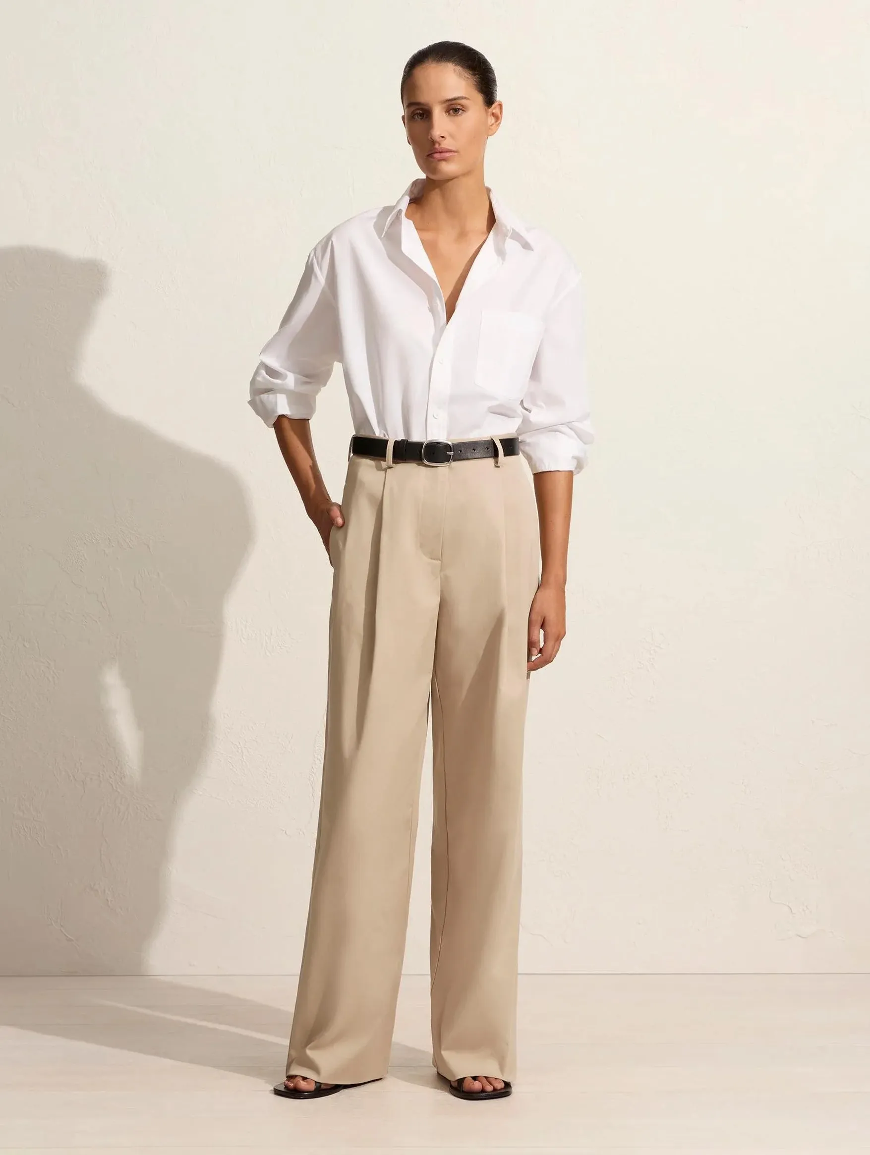 Classic Pocket Shirt in White