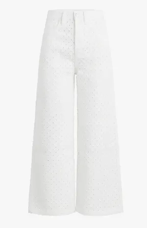 Favorite Daughter ‘Masha Super Hr Wideleg Crop’