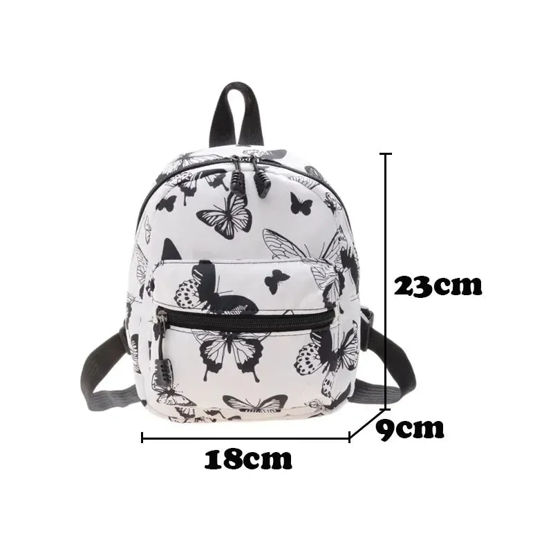 Flower Print Mini Backpack for Women