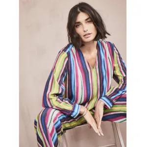 Fynch-Hatton STRIPED V-NECK Blouse 1023