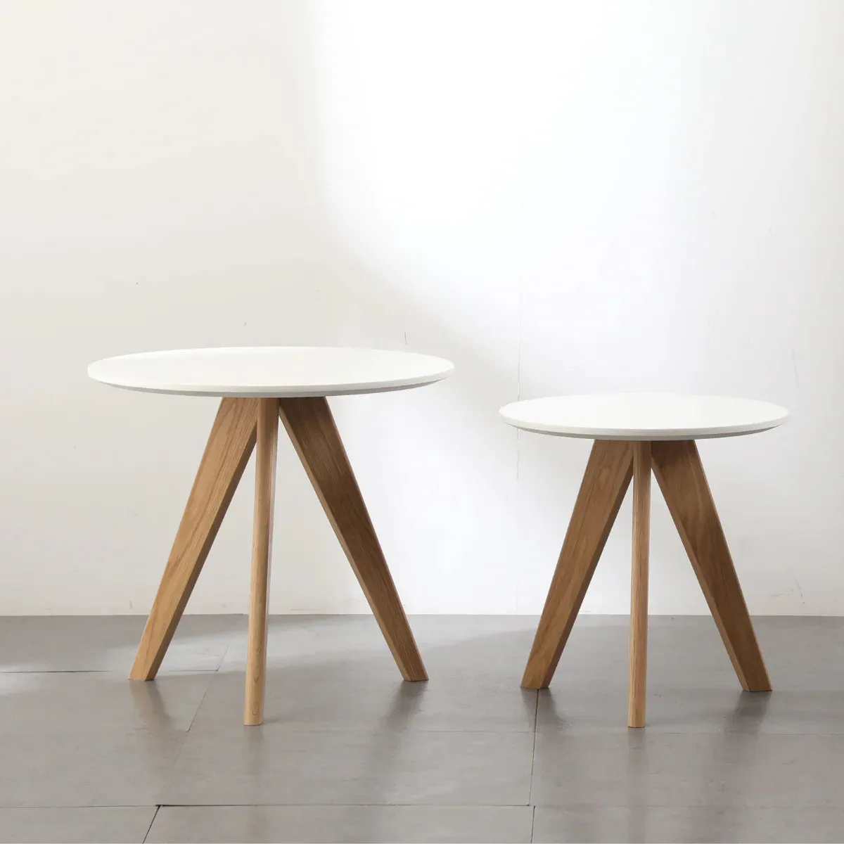 Glider Nesting Table - Set of 2 - Scandinavian Design Series