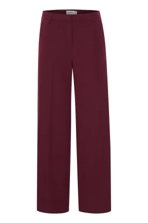 Ichi Womens Lexi Wide Trousers Fig