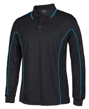 JB'S Long Sleeve Piping Polo Shirt 7PIPL