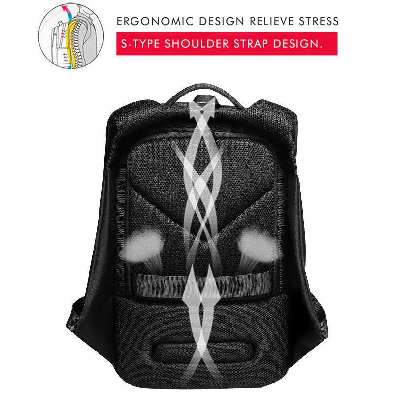 [Korean Style] Functional Laptop Backpack
