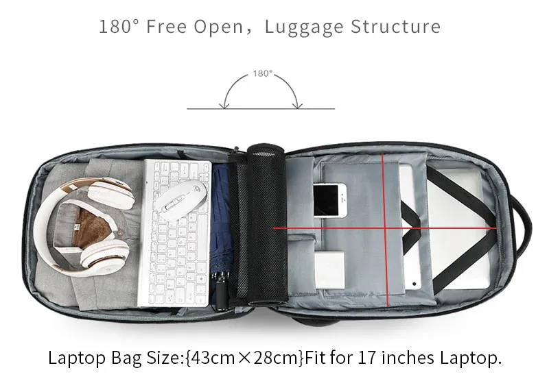 [Korean Style] Functional Laptop Backpack