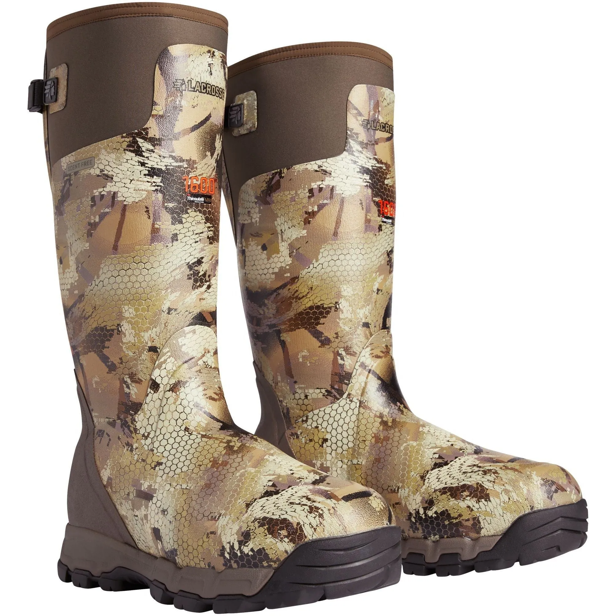 LaCrosse Men's Alphaburly Pro 18" Ins Rubber Hunt Boot - Camo - 376037