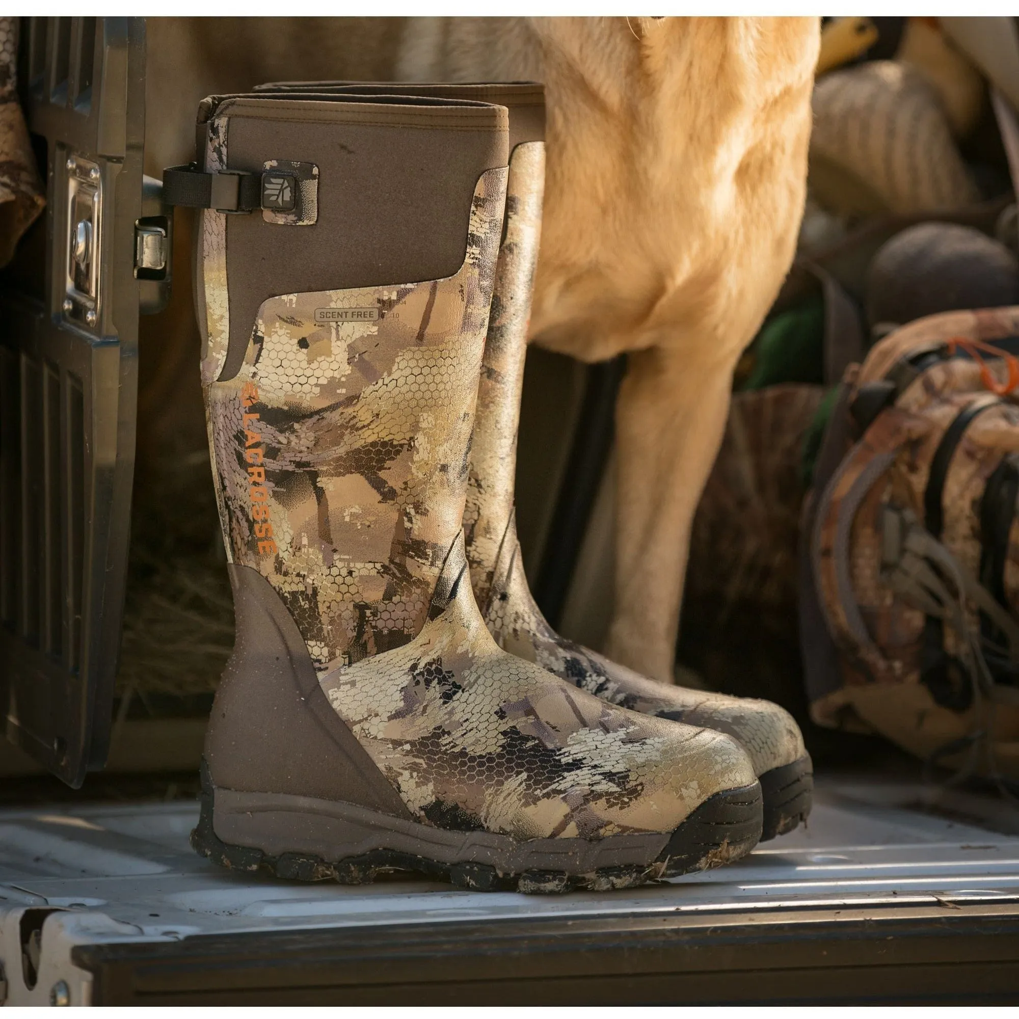 LaCrosse Men's Alphaburly Pro 18" Ins Rubber Hunt Boot - Camo - 376037