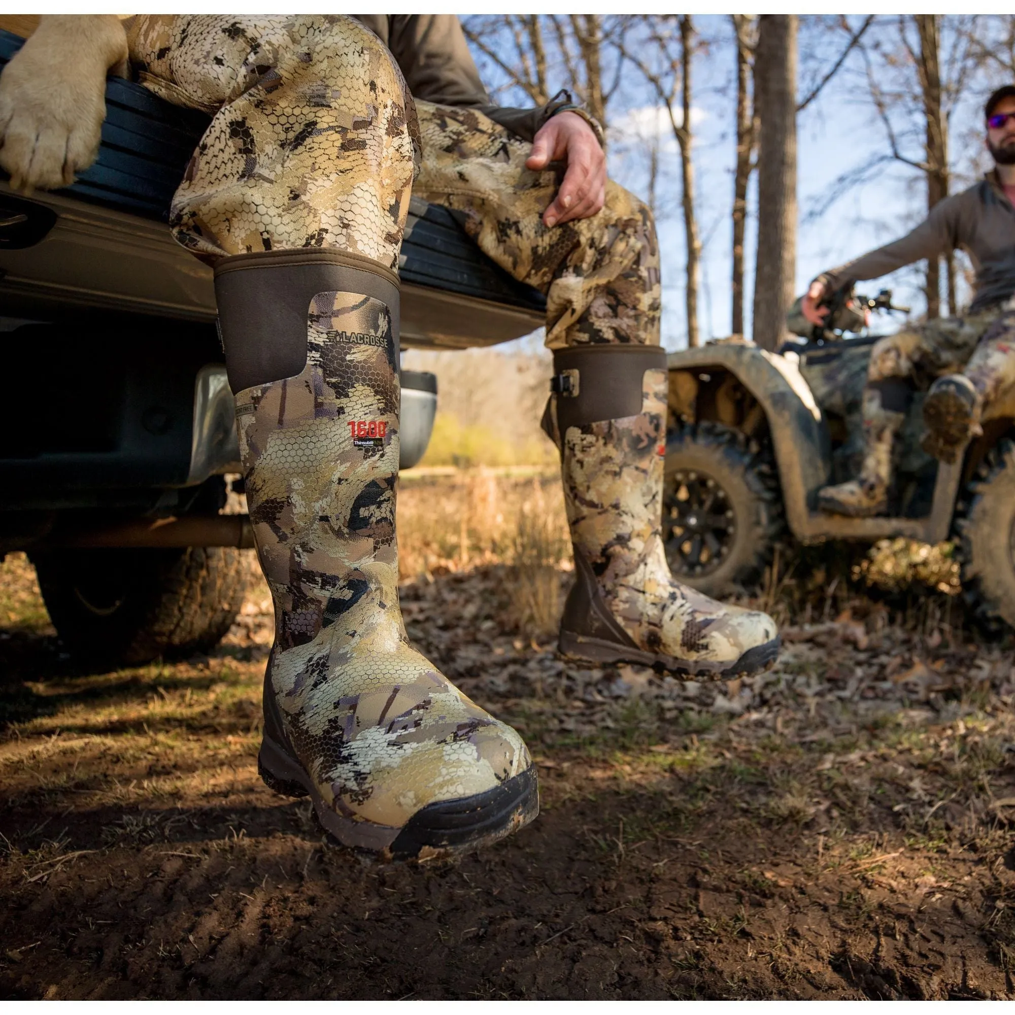 LaCrosse Men's Alphaburly Pro 18" Ins Rubber Hunt Boot - Camo - 376037