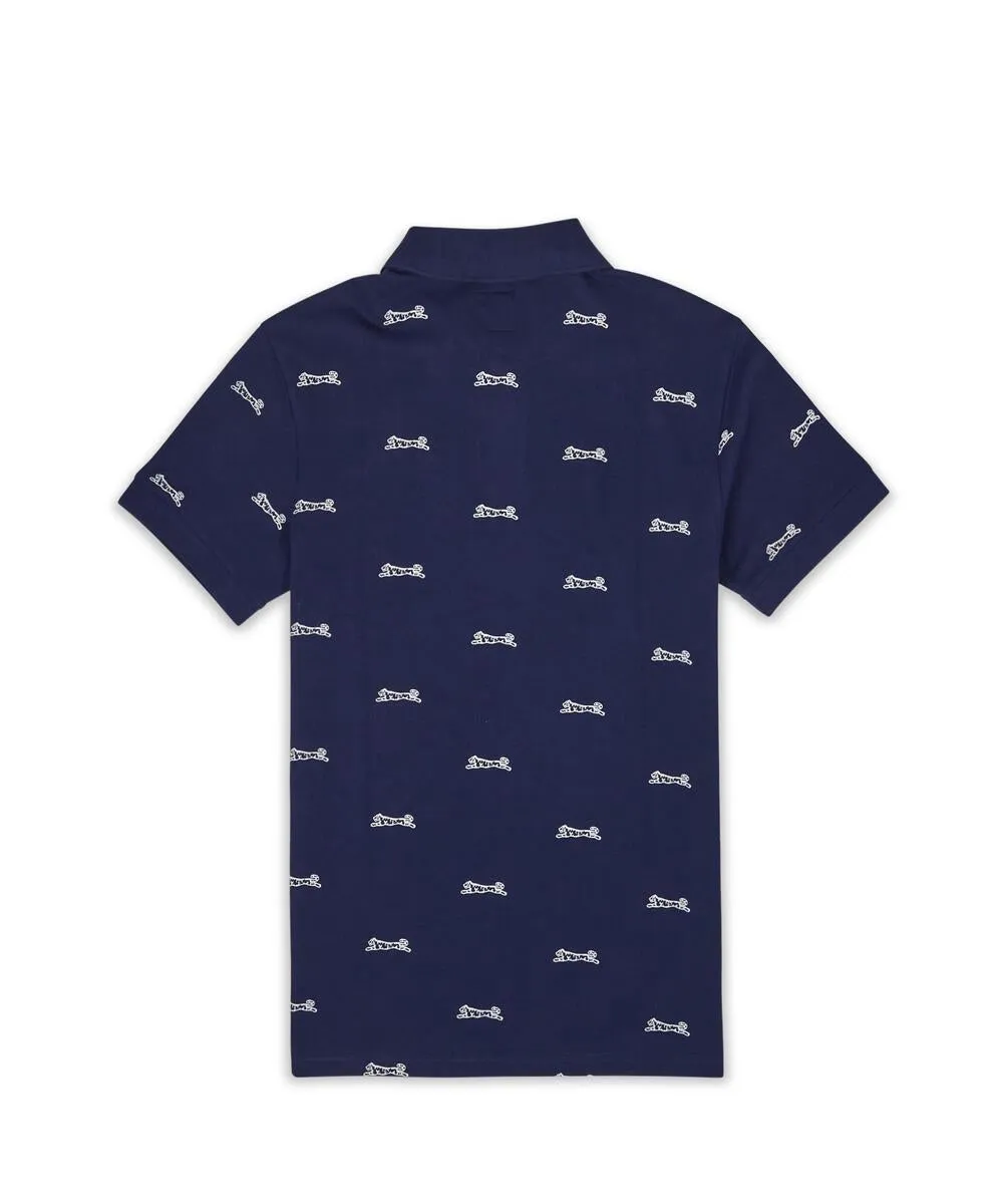 Le Tigre Men's Bridge Allover Tiger Polo