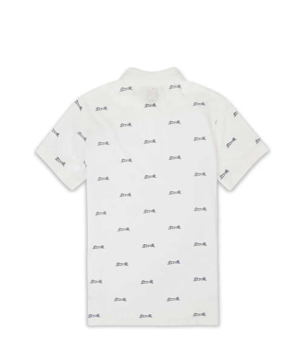 Le Tigre Men's Bridge Allover Tiger Polo