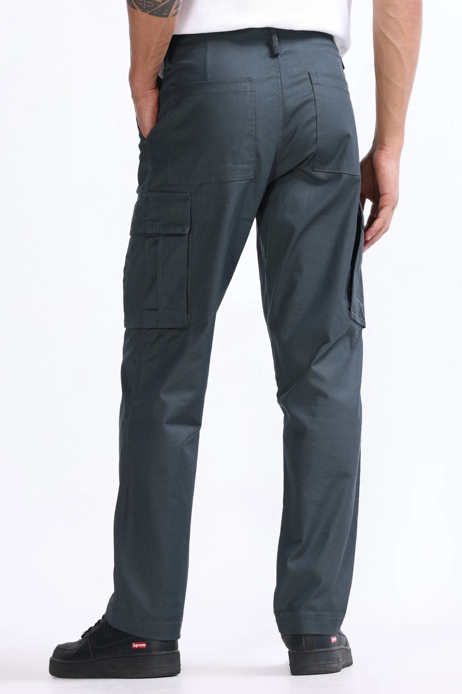 MASON RELAXED CARGO PANTS IN OLIVE