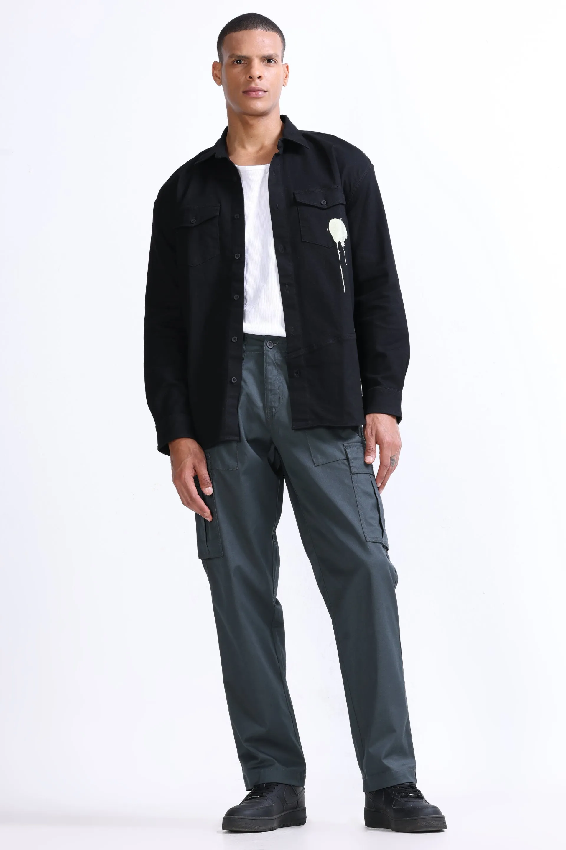 MASON RELAXED CARGO PANTS IN OLIVE