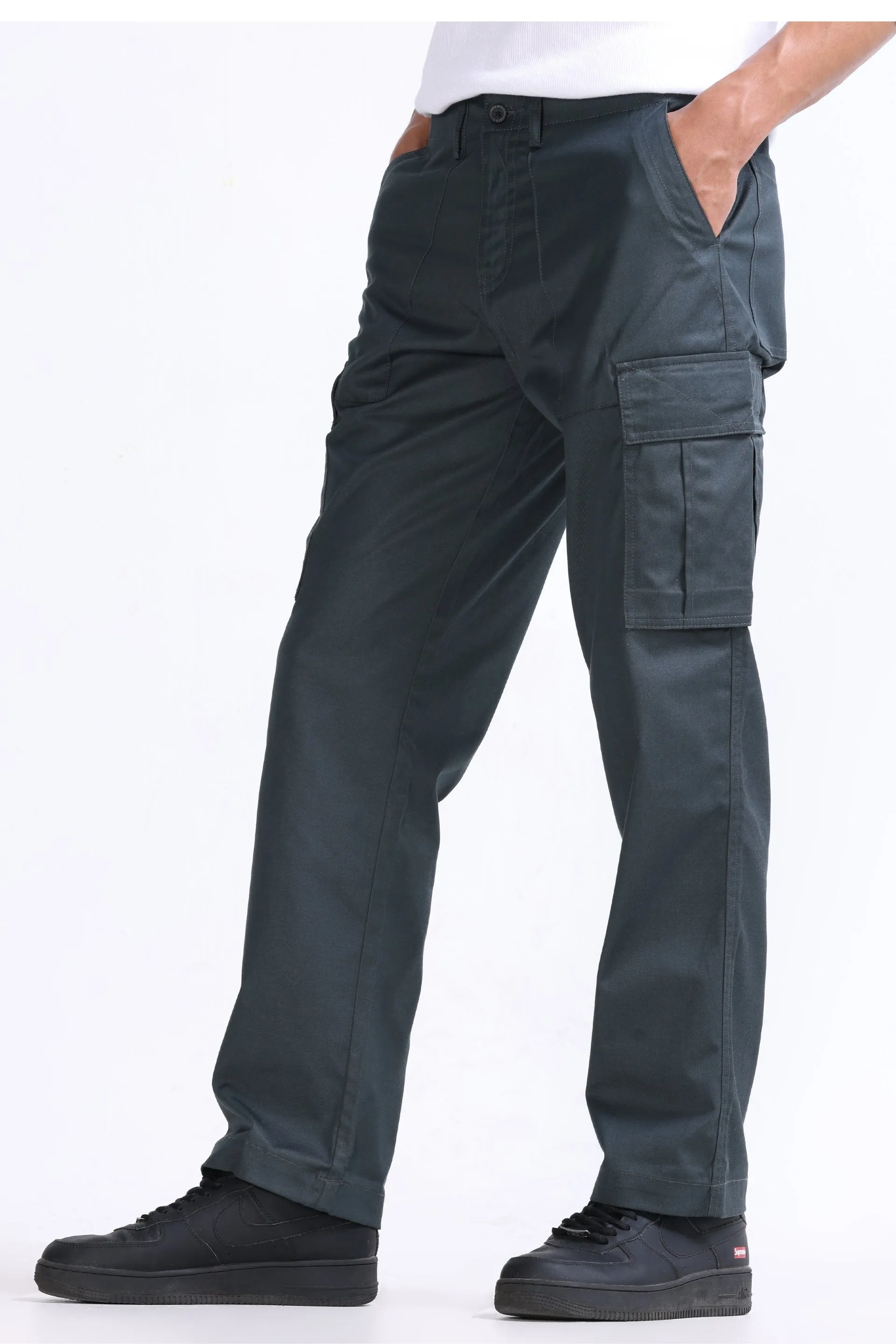 MASON RELAXED CARGO PANTS IN OLIVE