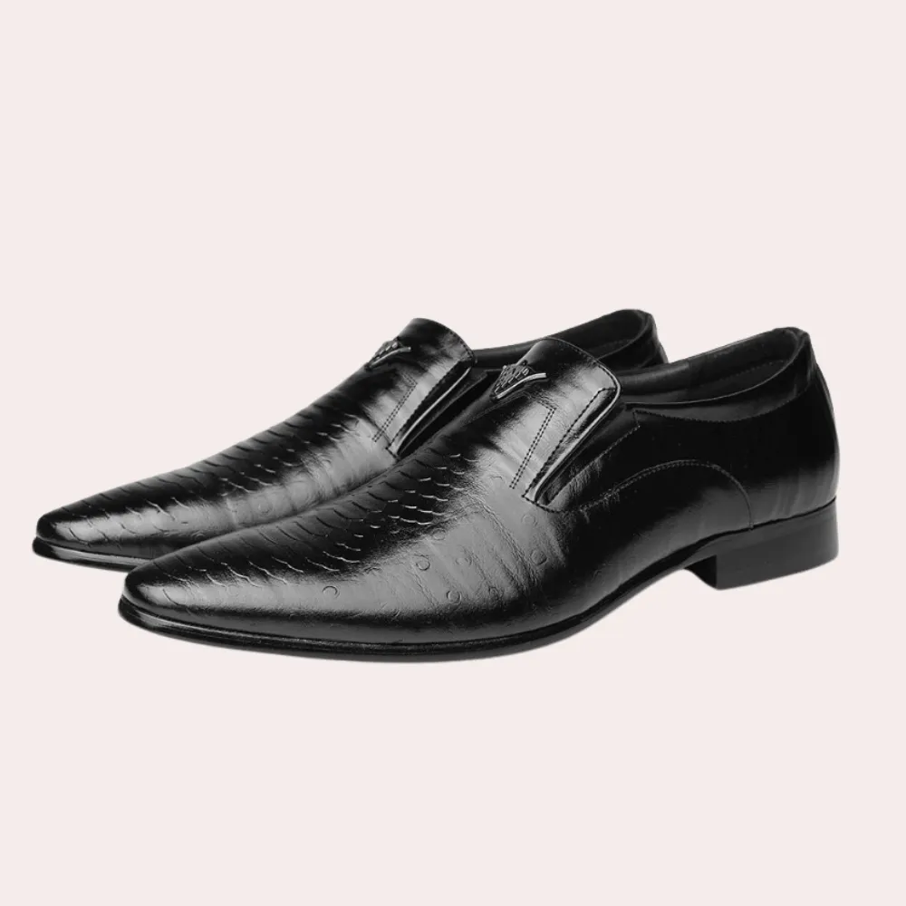 Men's Leather Formal Shoes: Classic Style, All-Season Comfort
