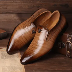 Men's Leather Formal Shoes: Classic Style, All-Season Comfort