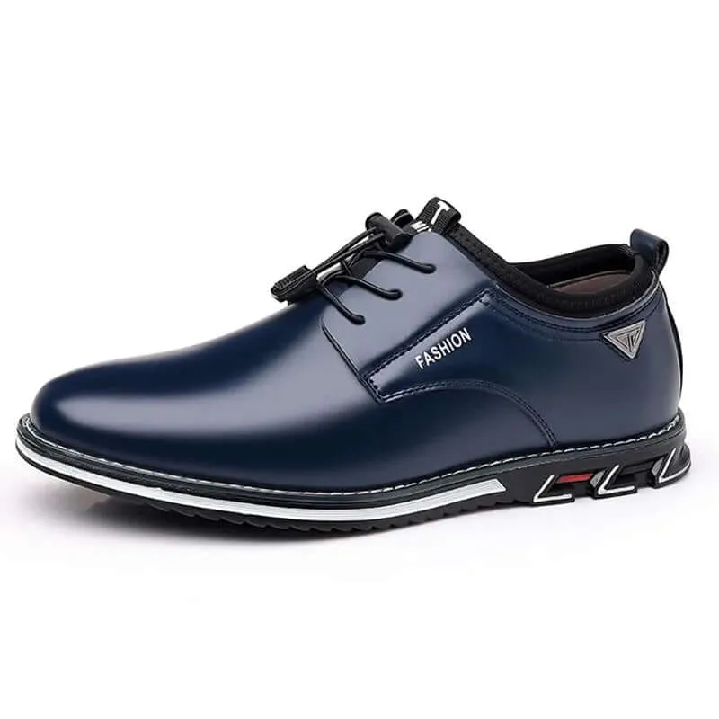 Men's Pointed Toe Lace-Up Casual Shoes