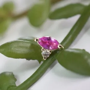 Modern Mood Pippa Diamond/ Marquise Pink Sapphire