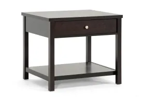 Nashua Brown Modern Accent Table and Nightstand