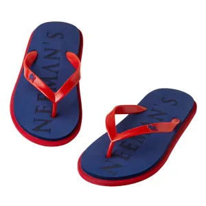 Neeman's Eco Classic Slippers | Blue & Red | Lightweight