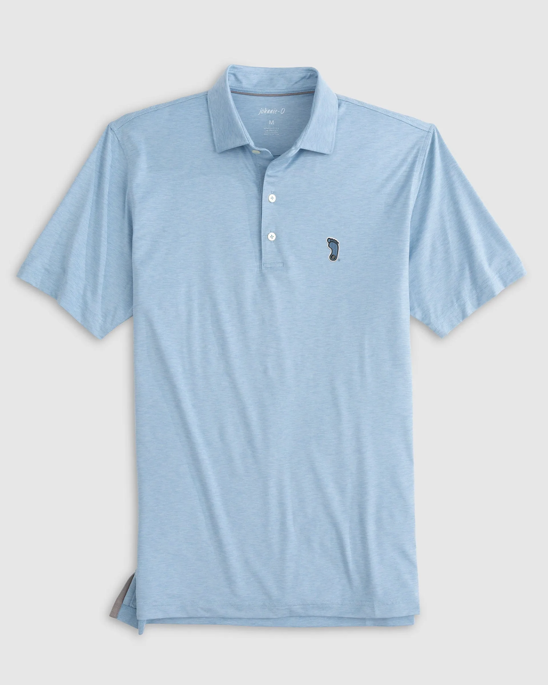 North Carolina Huronn Featherweight Performance Polo - Tar Heel Logo