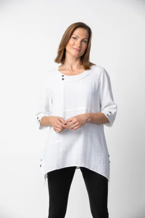 Pieced Button Tunic