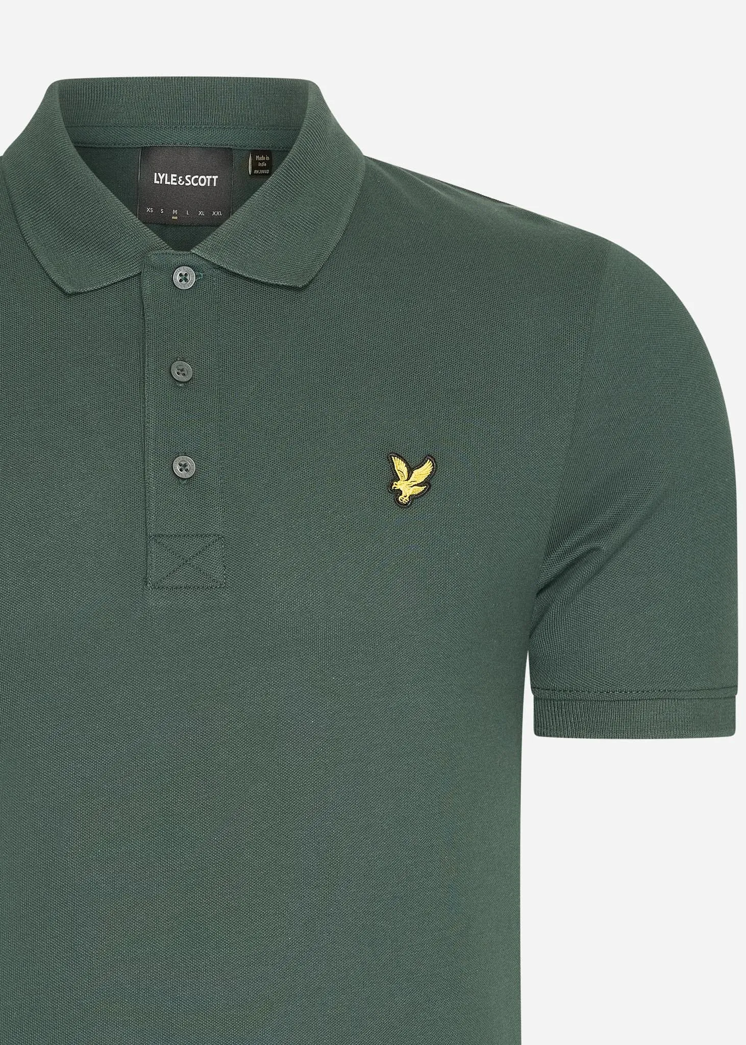 Plain polo shirt - argyle teal