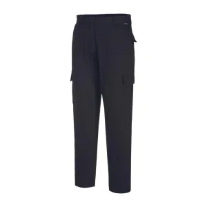 Portwest Eco Women's Stretch Cargo Trousers Black Size 14 - BA088-14