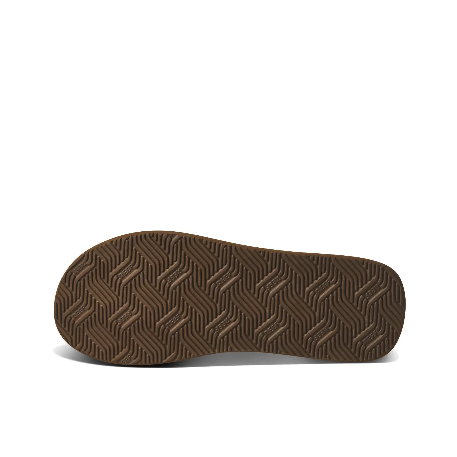 Reef Mens The Groundswell Suede Leather Flip Flops