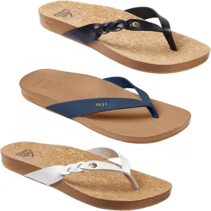 Reef Womens Cushion Court Twist Flip Flops