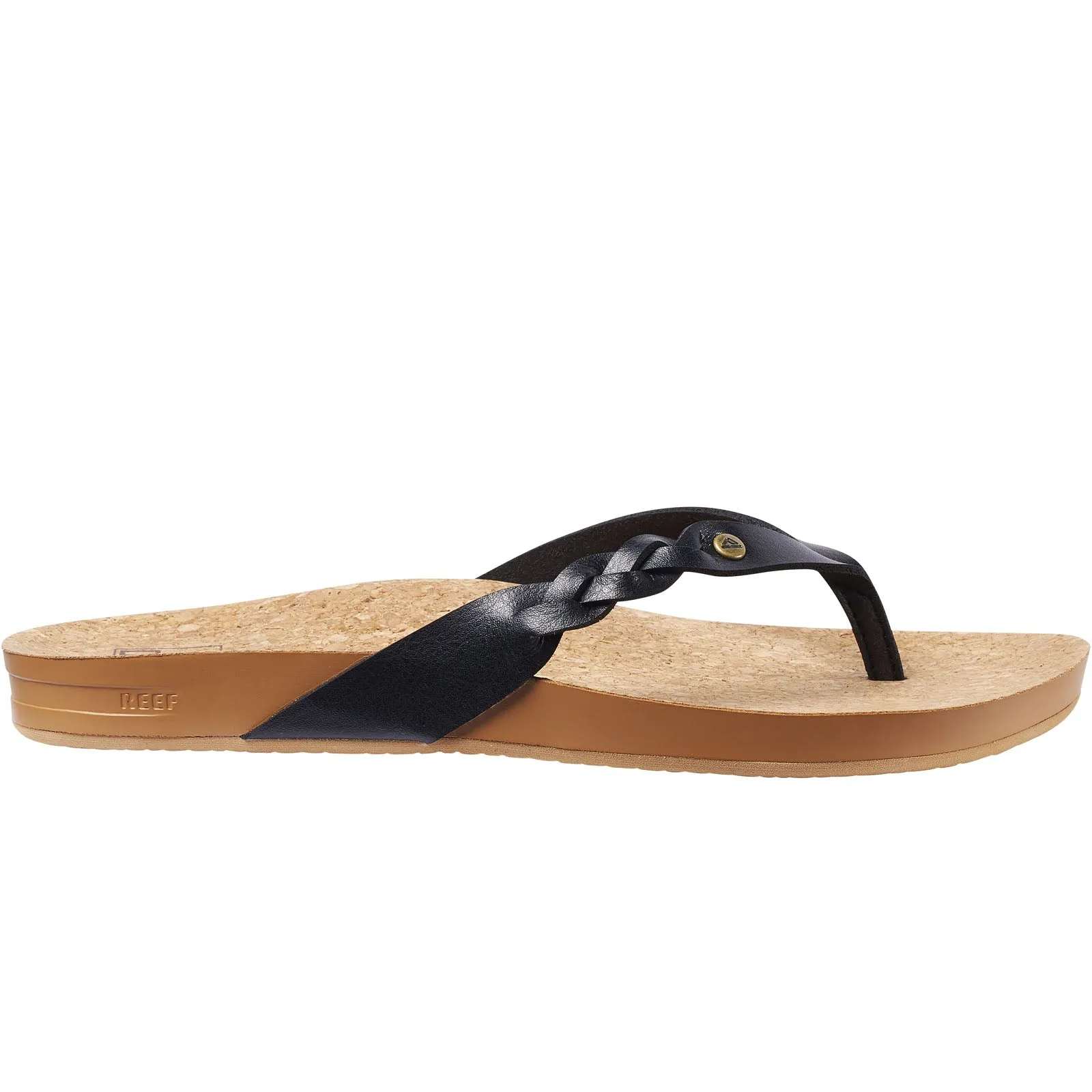 Reef Womens Cushion Court Twist Flip Flops