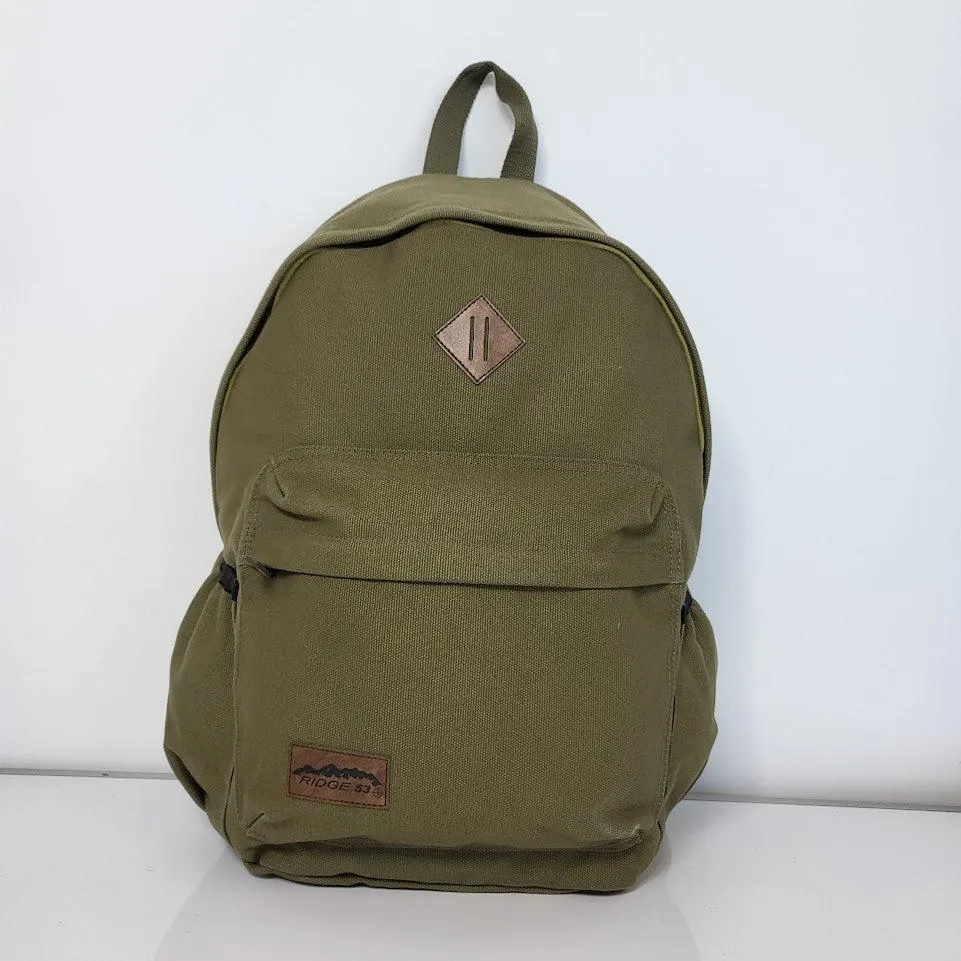 Ridge 53 - Canvas Backpack - Khaki