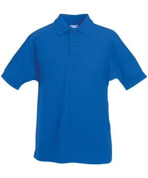 Royal Blue - Kids 65/35 piqué polo