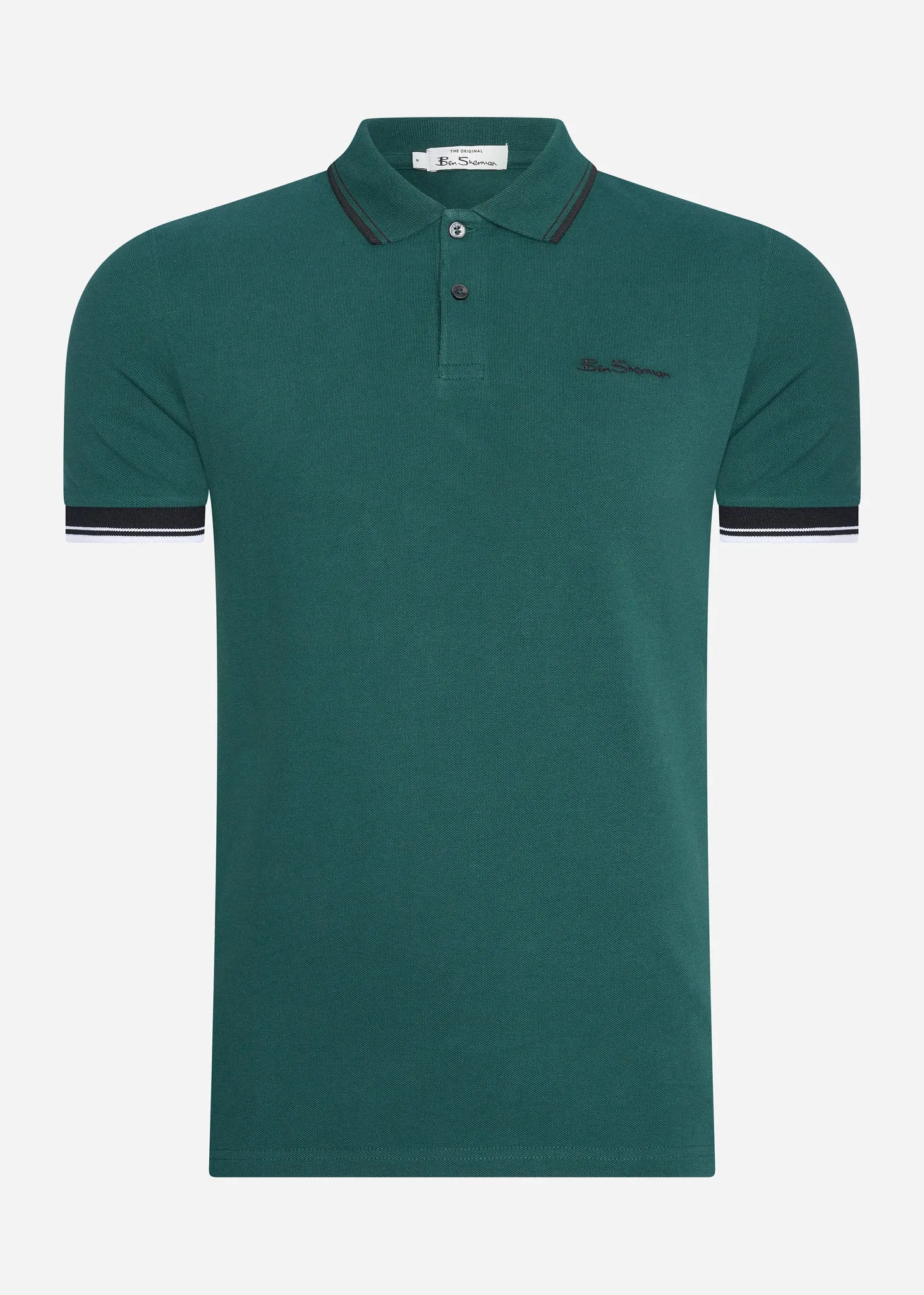 Signature polo - ocean green