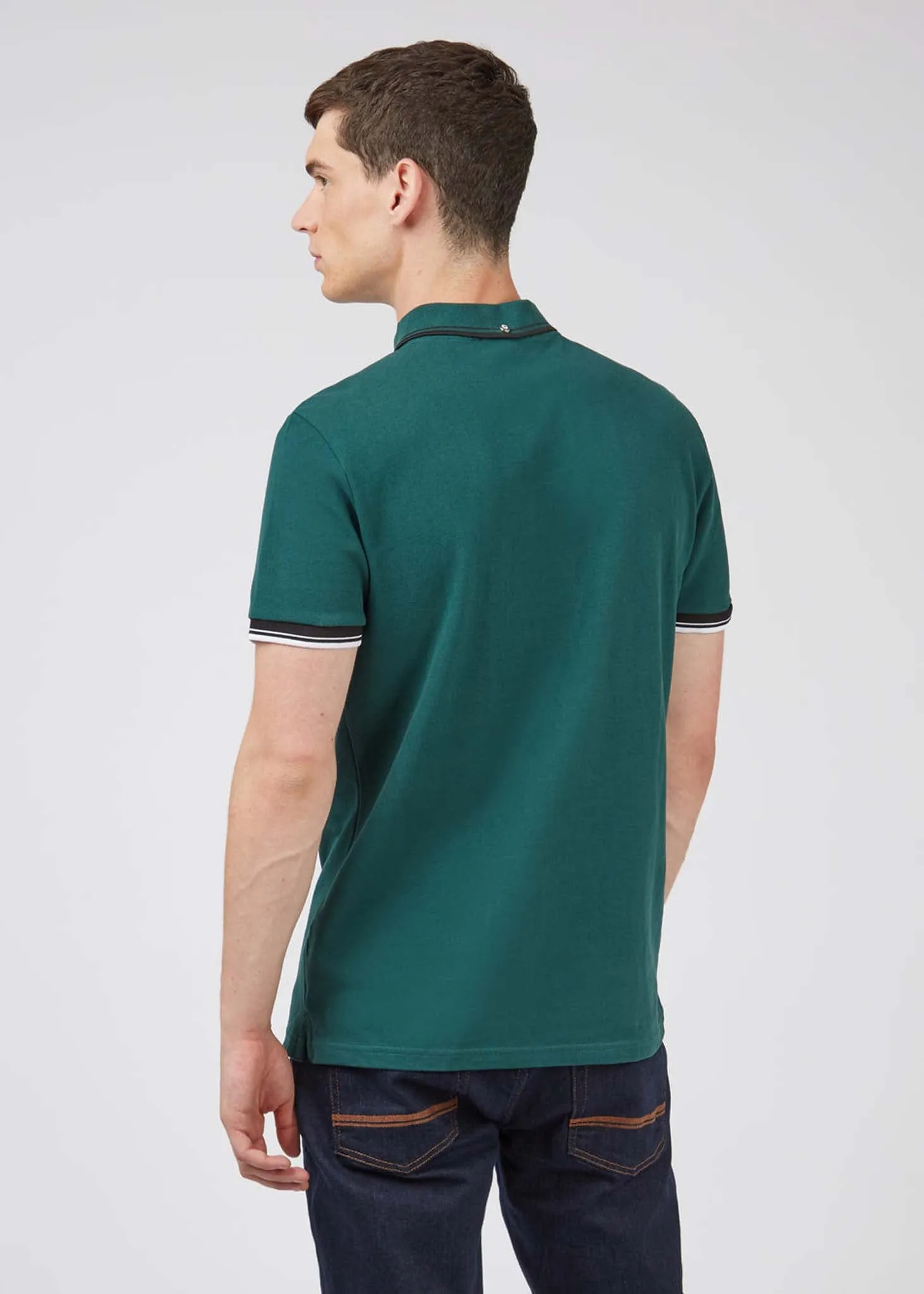 Signature polo - ocean green