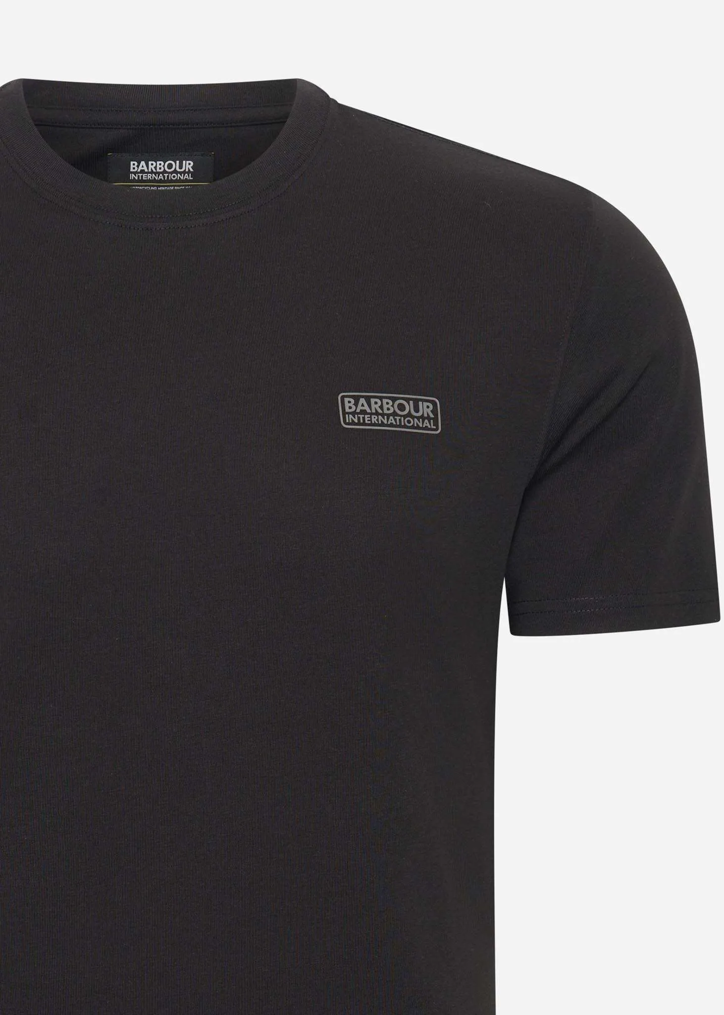 Small logo tee - black pewter