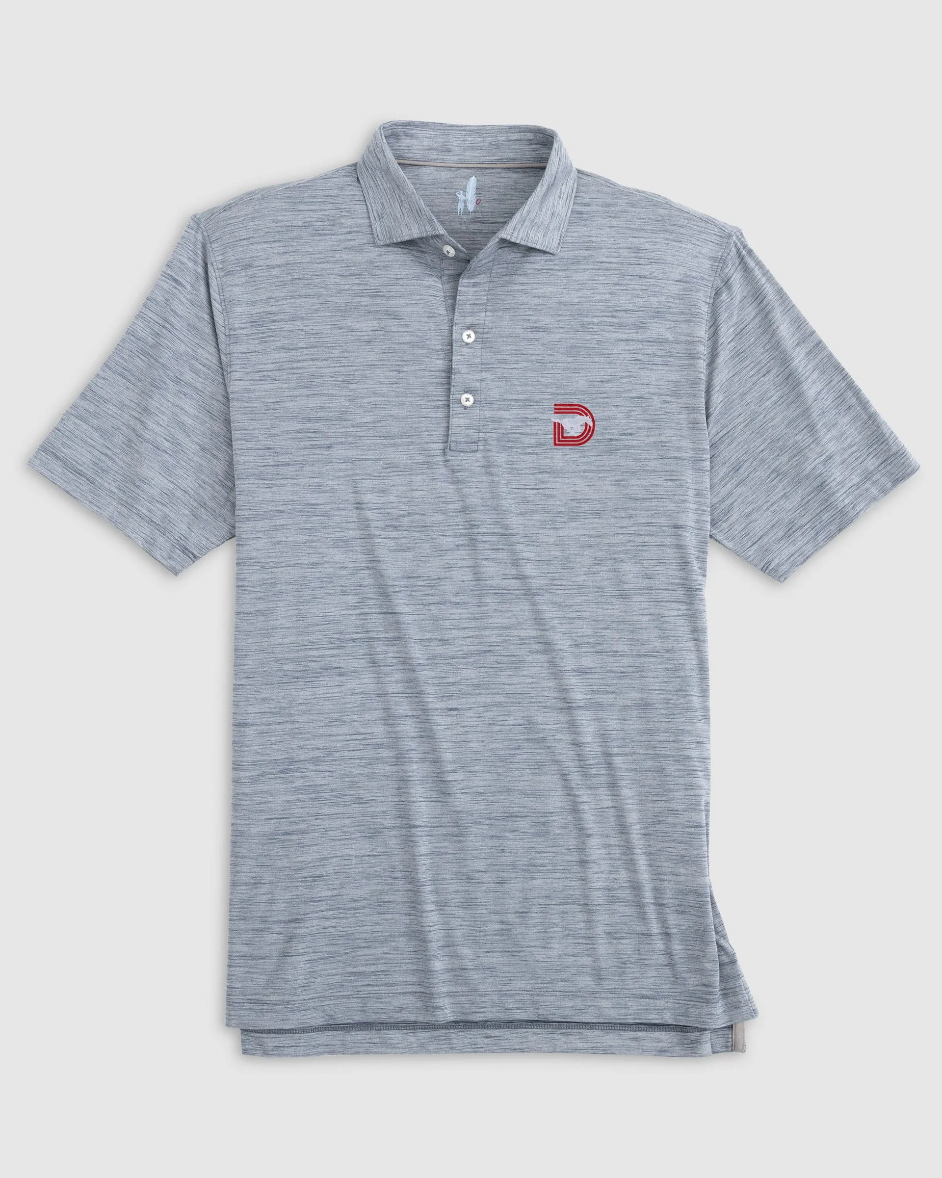 SMU Huronn Featherweight Performance Polo - Triple D Logo