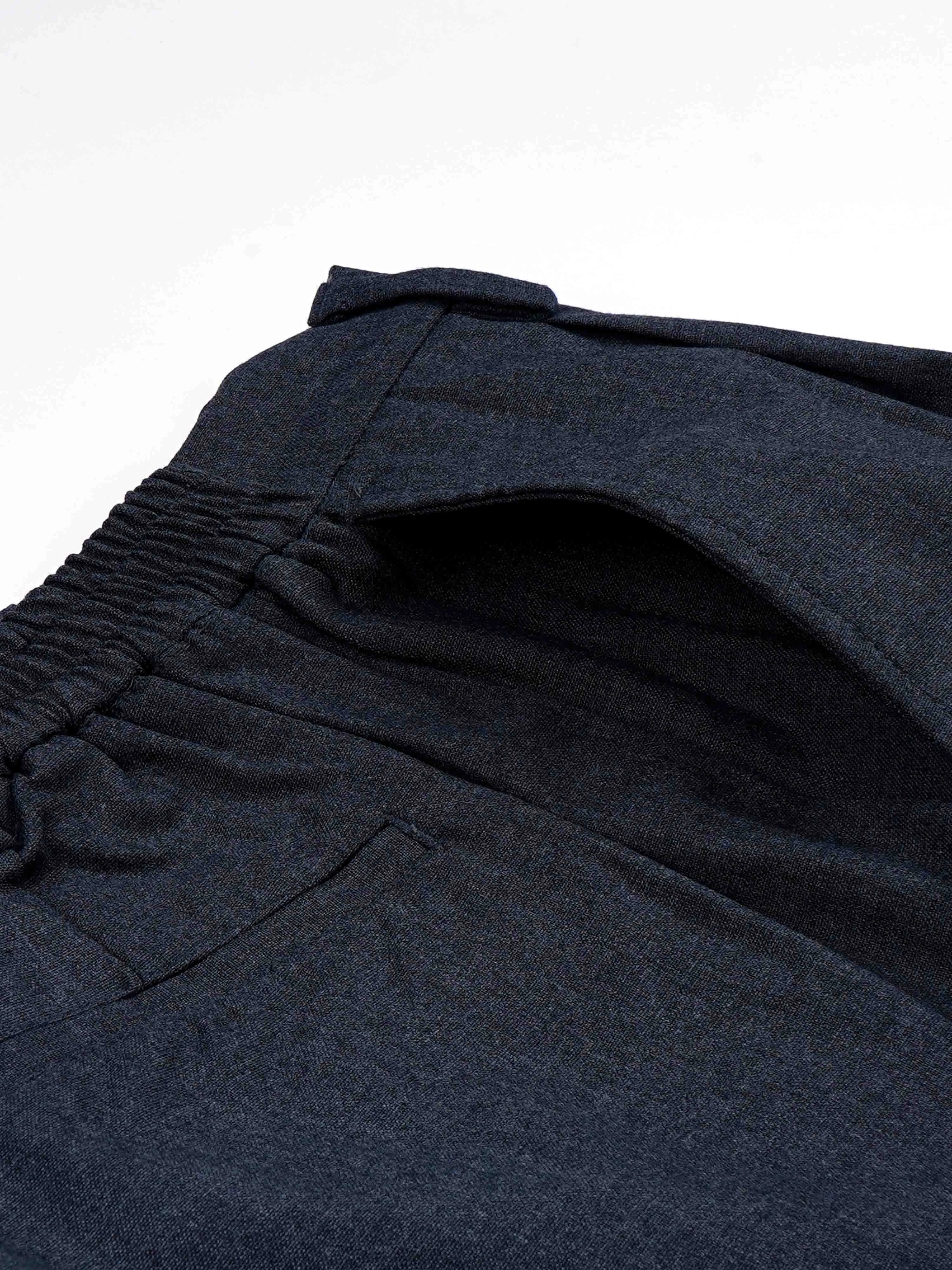 Soft Handle Relaxed Dark Grey Trousers