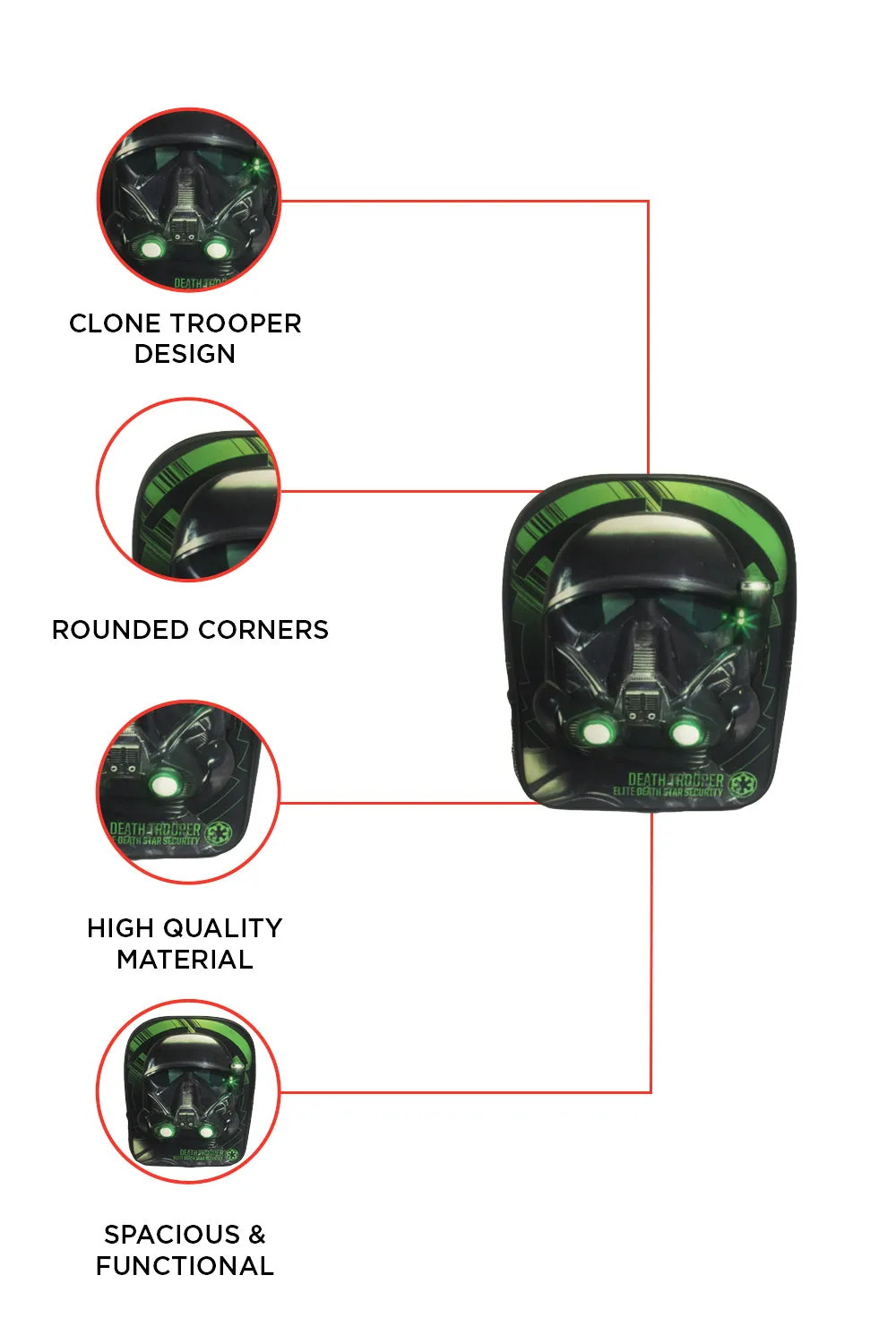 Star Wars Deluxe Trooper EVA Kids Backpack