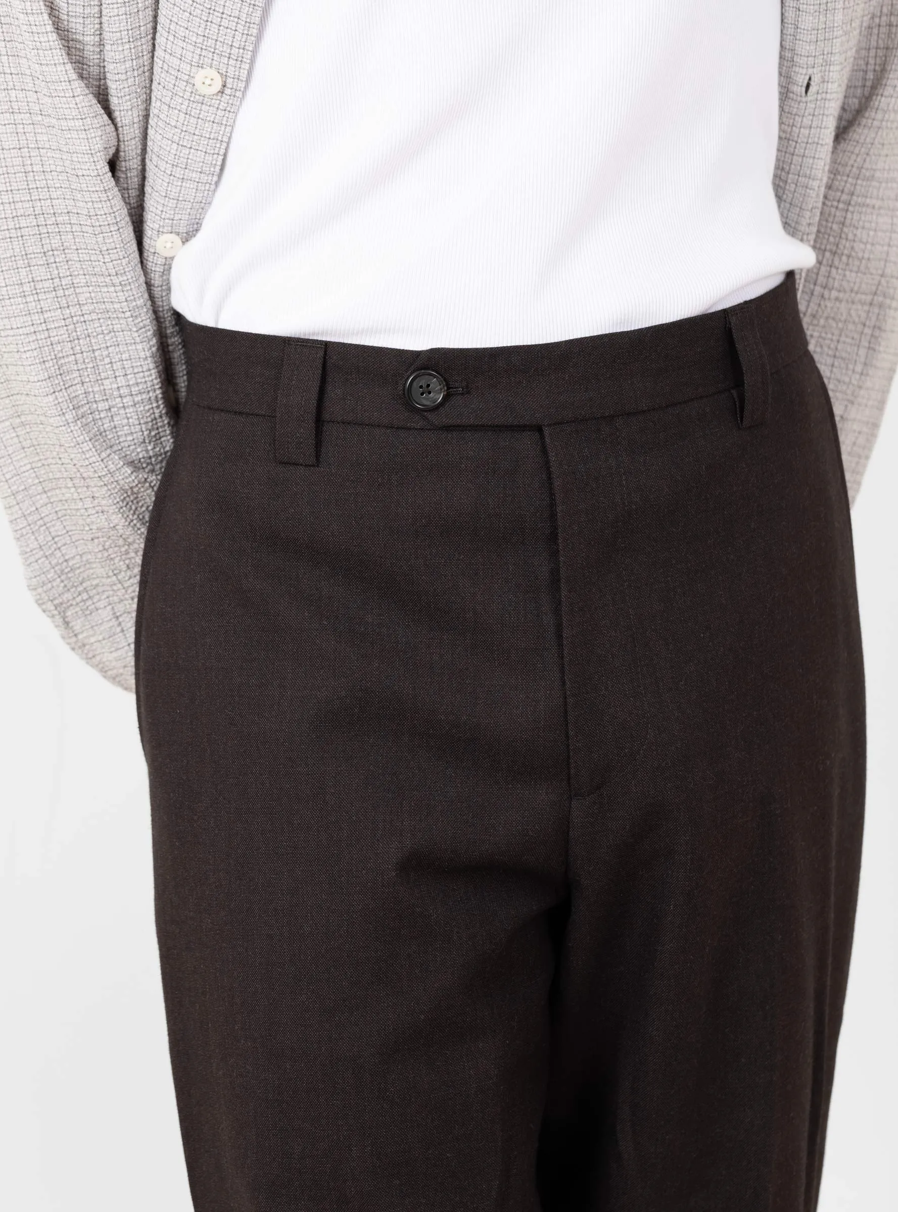 Study Trousers Deep Brown