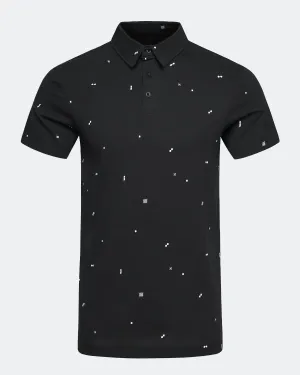Summit Black Polo